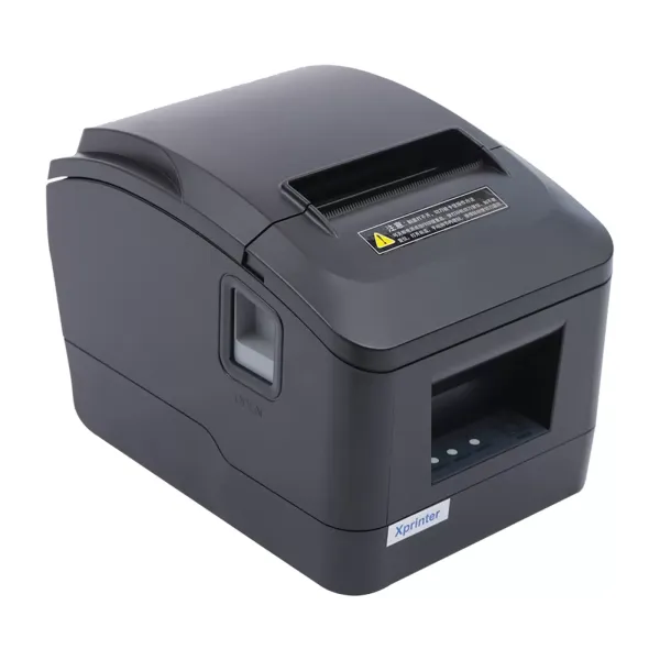 USB Thermal Receipt Printer 80mm POS Thermal Printer Cashier Candy Printer ESC/POS Paper Cutting Function Bluetooth Control Label Printer