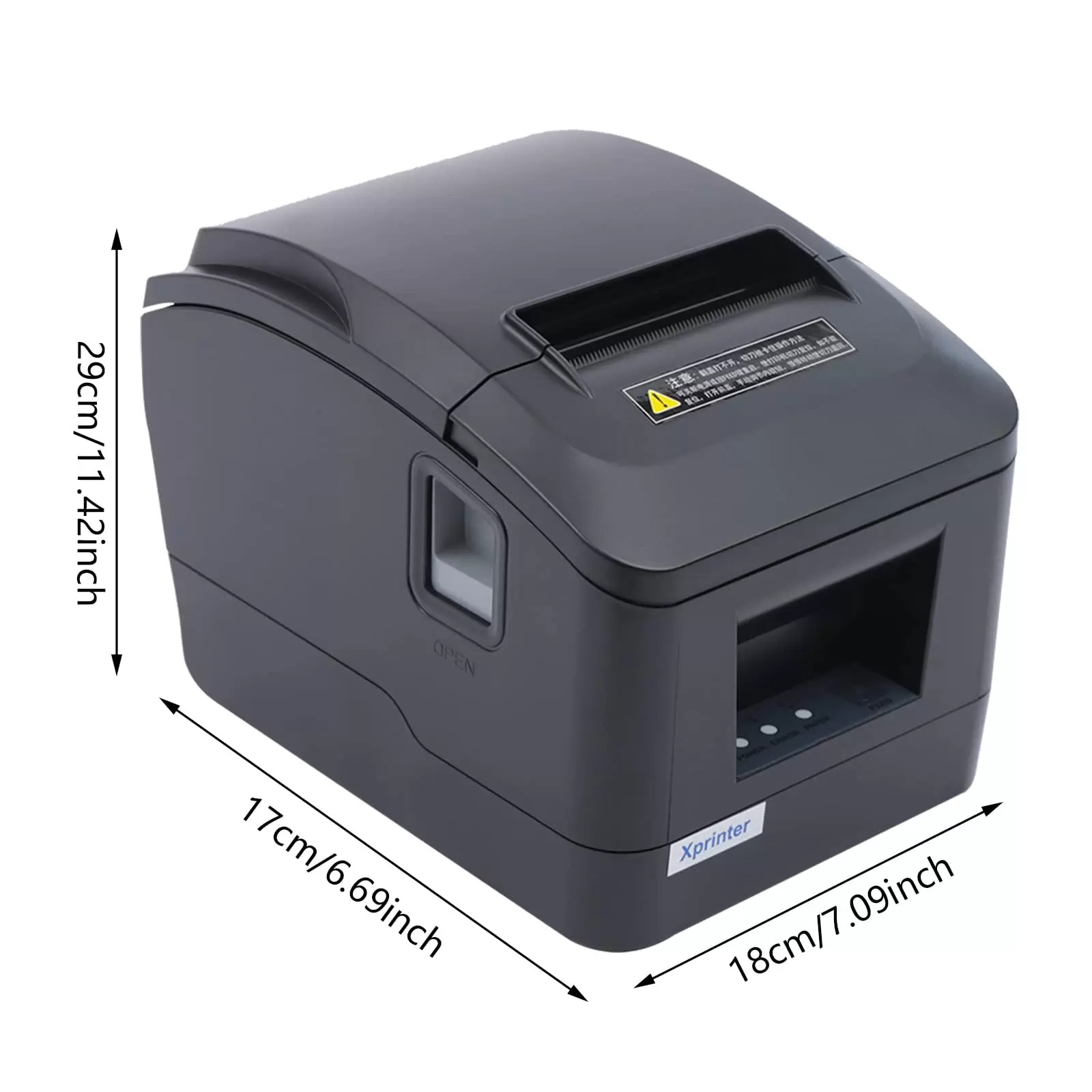 USB Thermal Receipt Printer 80mm POS Thermal Printer Cashier Candy Printer ESC/POS Paper Cutting Function Bluetooth Control Label Printer USB Thermal Receipt Printer 80mm POS Thermal Printer Cashier Candy Printer ESC/POS Paper Cutting Function Bluetooth Control Label Printer