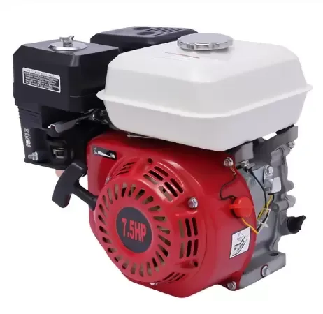 7.5 HP / 4 Stroke Single Cylinder Gasoline Engine Pedestal Engine Cooled Gravity Card Engine Portable Engine Impact Resistance Wear-resistant and Non-slip