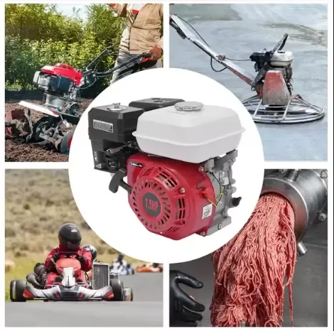 7.5 HP / 4 Stroke Single Cylinder Gasoline Engine Pedestal Engine Cooled Gravity Card Engine Portable Engine Impact Resistance Wear-resistant and Non-slip 7.5 HP / 4 Stroke Single Cylinder Gasoline Engine Pedestal Engine Cooled Gravity Card Engine Portable Engine Impact Resistance Wear-resistant and Non-slip