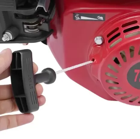 7.5 HP / 4 Stroke Single Cylinder Gasoline Engine Pedestal Engine Cooled Gravity Card Engine Portable Engine Impact Resistance Wear-resistant and Non-slip