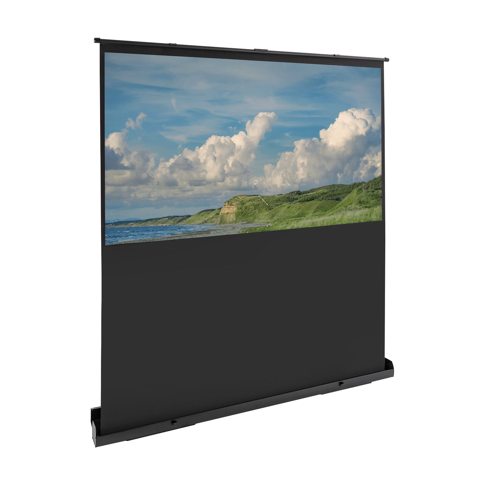 Liftable Projection Screen, Portable Projection Screen, Floor Projection Screen, Black Liftable Projection Screen, Portable Projection Screen, Floor Projection Screen, Black