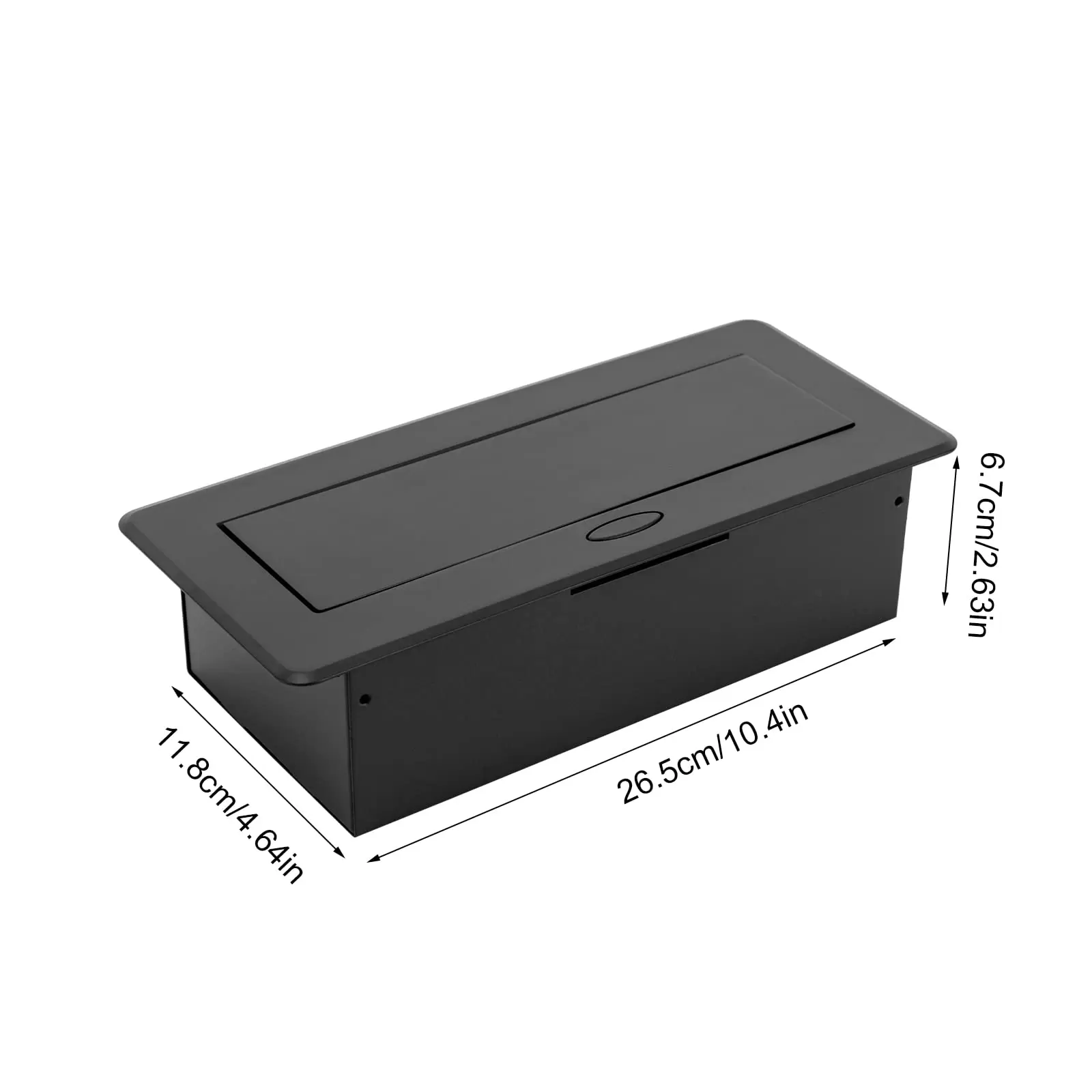 Retractable table socket with 2 EU chargers LAN HDMI and 5V 2A USB Typec Black Retractable table socket with 2 EU chargers LAN HDMI and 5V 2A USB Typec Black