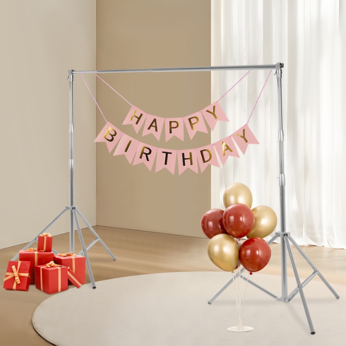 2.88 x 3m photography backdrop stand, photography kit accessories, stainless steel backdrop stand