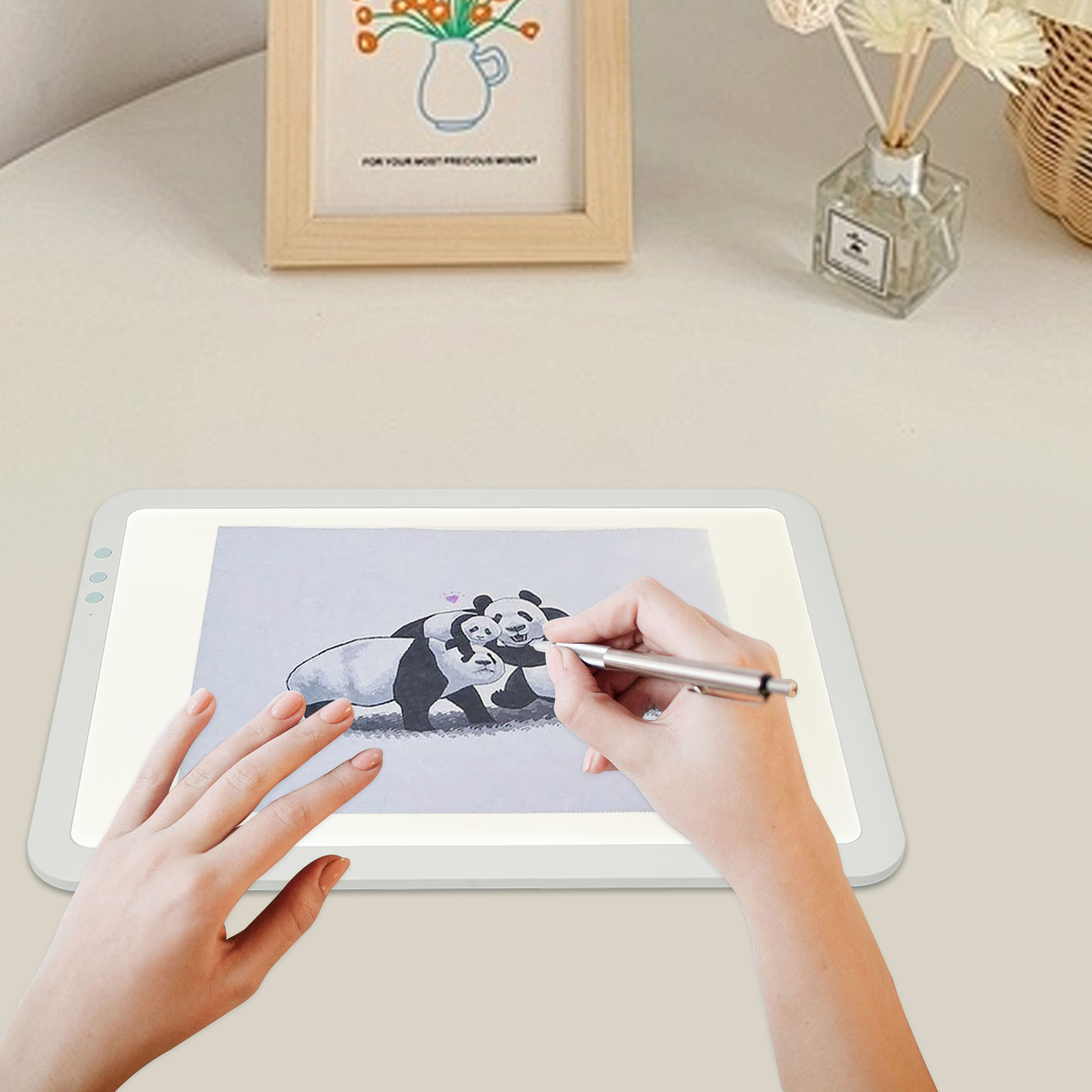 LED Bright Light Pad, Portable Wireless Light Board, Light Pad LED Bright Light Pad, Portable Wireless Light Board, Light Pad