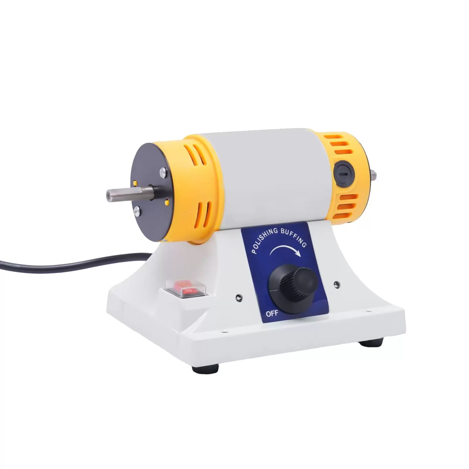 MiNi Double Head Polishing Stand Polishing Machine Grinding Machine Grinding Stand Polishing Set 220v Bench Grinder 200W 800-10000RPM
