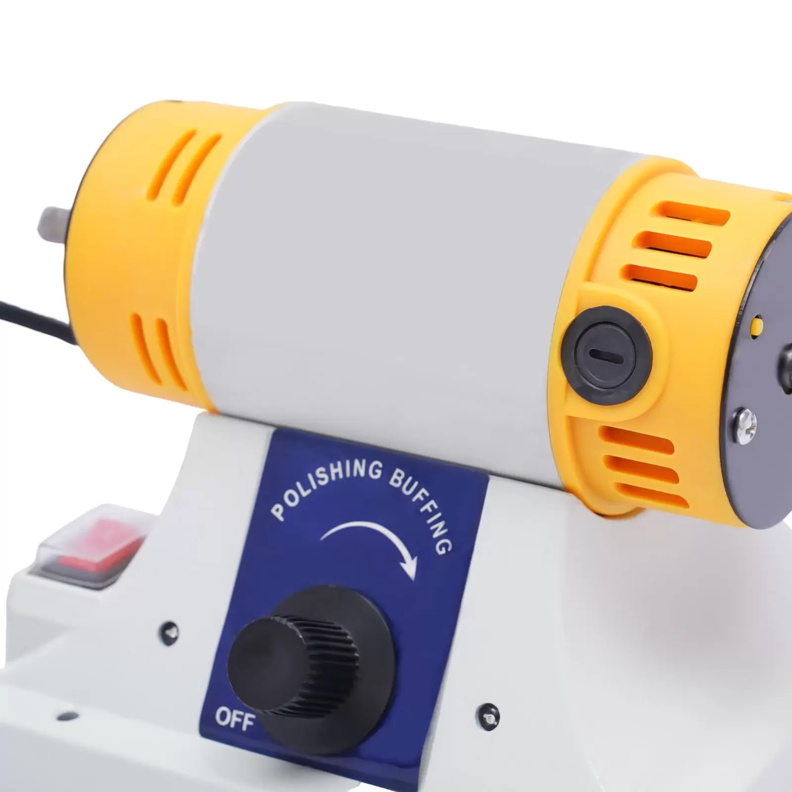 MiNi Double Head Polishing Stand Polishing Machine Grinding Machine Grinding Stand Polishing Set 220v Bench Grinder 200W 800-10000RPM