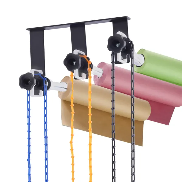3 Roller Photography Wall Mount Manual Background Support System, Including Six Expansion Bars, Three Chains 3 Roller Photography Wall Mount Manual Background Support System, Including Six Expansion Bars, Three Chains
