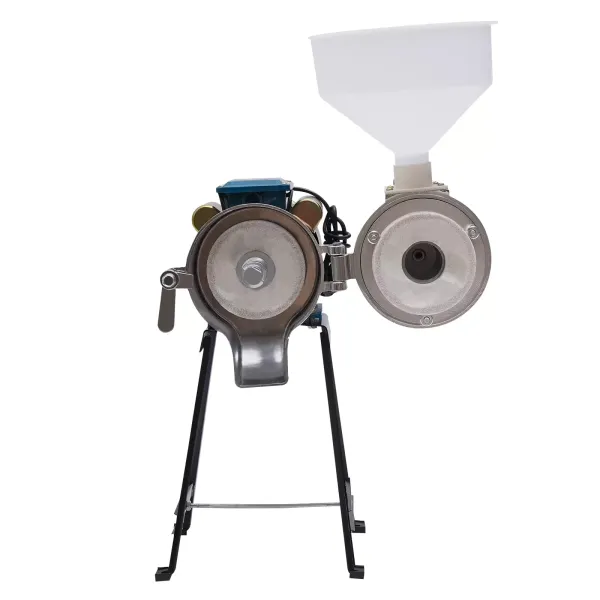Electric Grain Grinder Scrap Crusher for Home Grain Grinder with 2200W Power Electric Shredder Grind Wheat Rice Corn Sorghum Soybeans