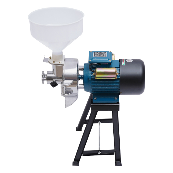 Electric Grain Grinder Scrap Crusher for Home Grain Grinder with 2200W Power Electric Shredder Grind Wheat Rice Corn Sorghum Soybeans