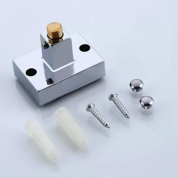 Thermostatic shower kit with shower head and shower head Chrome 40 cm Thermostatic shower kit with shower head and shower head Chrome 40 cm