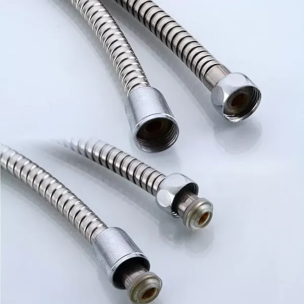 Thermostatic shower kit with shower head and shower head Chrome 40 cm