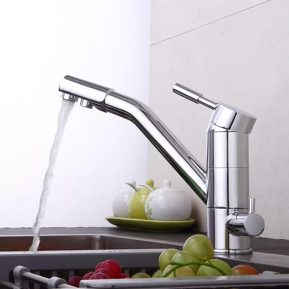 Water Filter for Faucet New System Osmosis 3 in 1 Tap Three-Way Faucet Kitchen TOP/New Kitchen Faucet Three-Way Faucet