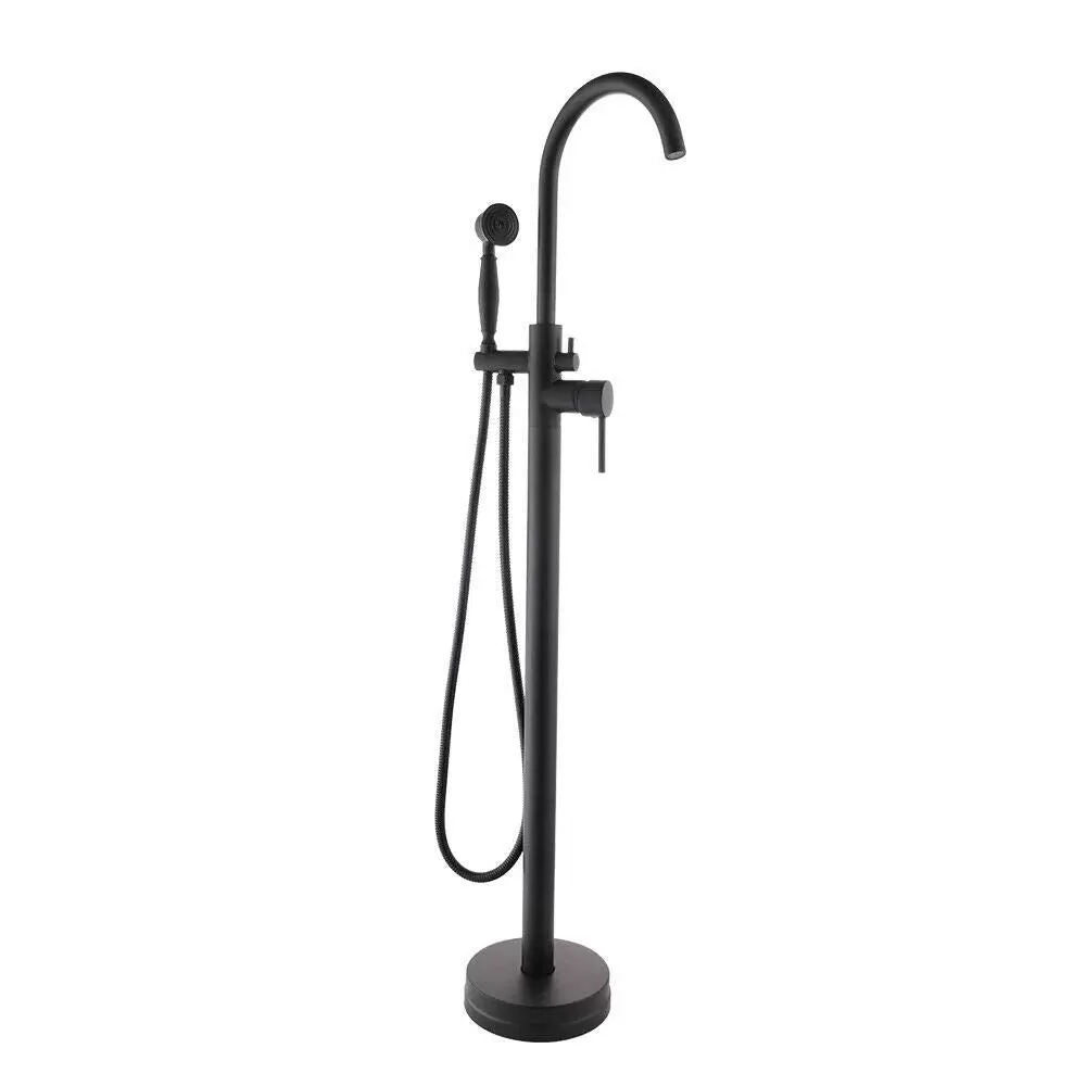 Shower Kit with Rain Shower - Freestanding Bathtub Faucet - Bathtub Faucets - Hand Shower Humanized Design Easy to Install Single Lever Handle
