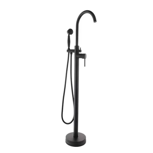 Shower Kit with Rain Shower - Freestanding Bathtub Faucet - Bathtub Faucets - Hand Shower Humanized Design Easy to Install Single Lever Handle