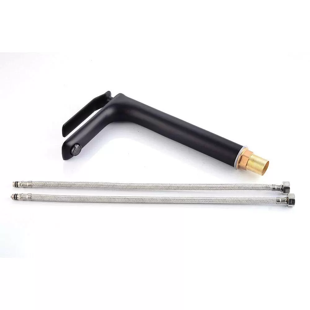 High Black Bathroom Faucet Bathroom Mixer Single Lever Mixer Solid Brass Bathroom Faucet Single Handle Matte Black Bathroom Sink Faucet Matte Black High Black Bathroom Faucet Bathroom Mixer Single Lever Mixer Solid Brass Bathroom Faucet Single Handle Matte Black Bathroom Sink Faucet Matte Black