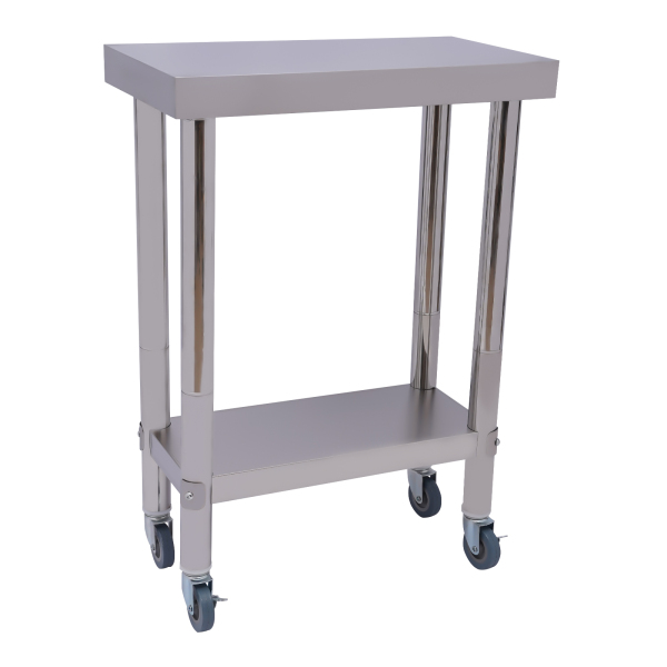 Stainless Steel Table for Prep & Work, Commercial Heavy Duty Food Prep Worktable with Undershelf for Restaurant, Home and Hotel