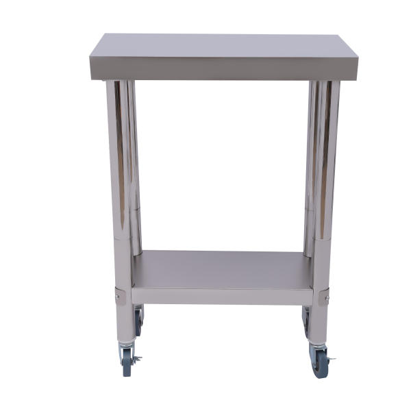 Stainless Steel Table for Prep & Work, Commercial Heavy Duty Food Prep Worktable with Undershelf for Restaurant, Home and Hotel