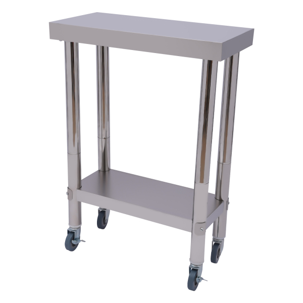 Stainless Steel Table for Prep & Work, Commercial Heavy Duty Food Prep Worktable with Undershelf for Restaurant, Home and Hotel Stainless Steel Table for Prep & Work, Commercial Heavy Duty Food Prep Worktable with Undershelf for Restaurant, Home and Hotel
