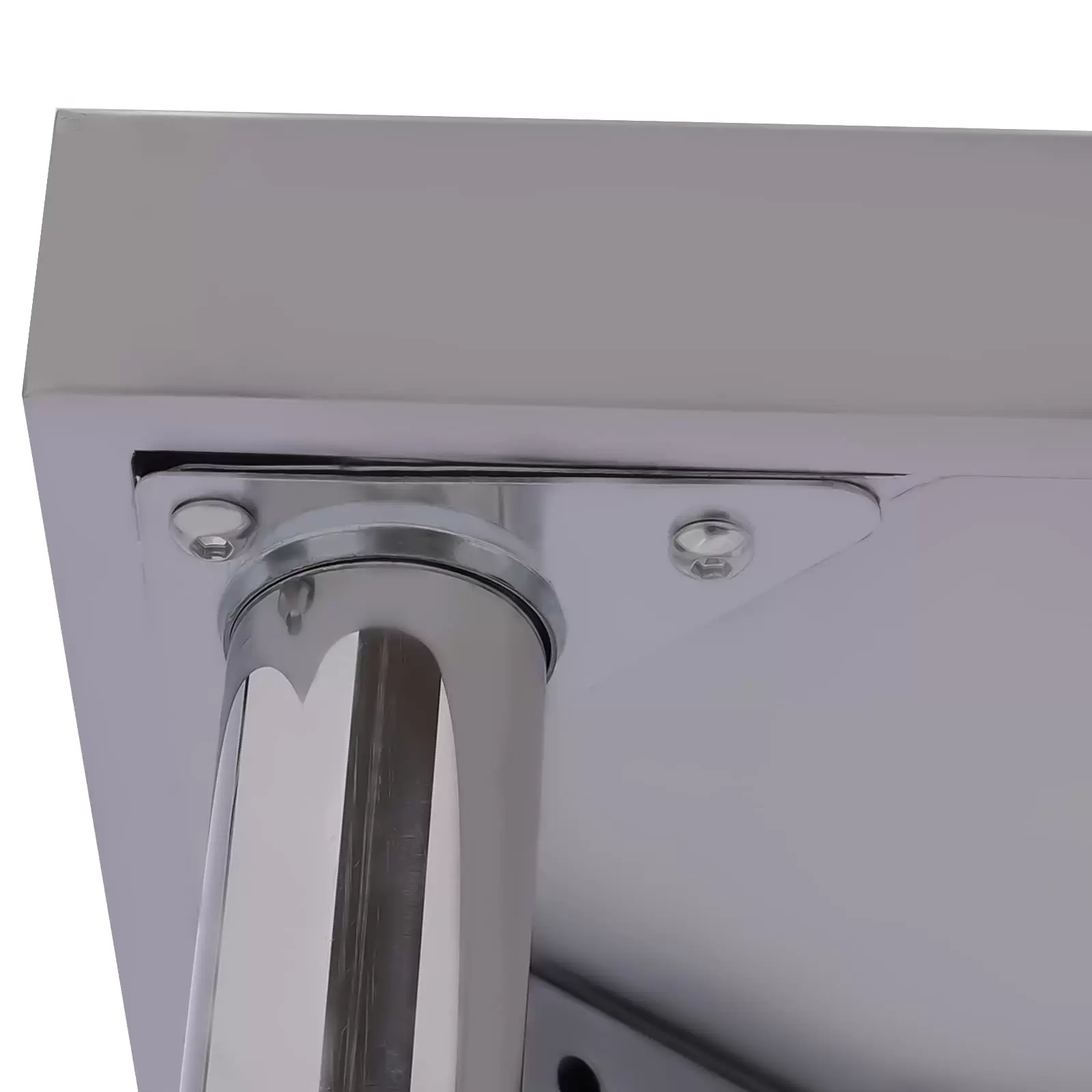 2-Tier Stainless Steel Work Table, Stainless Steel Work Table, Food Preparation Table, with Shelf 2-Tier Stainless Steel Work Table, Stainless Steel Work Table, Food Preparation Table, with Shelf