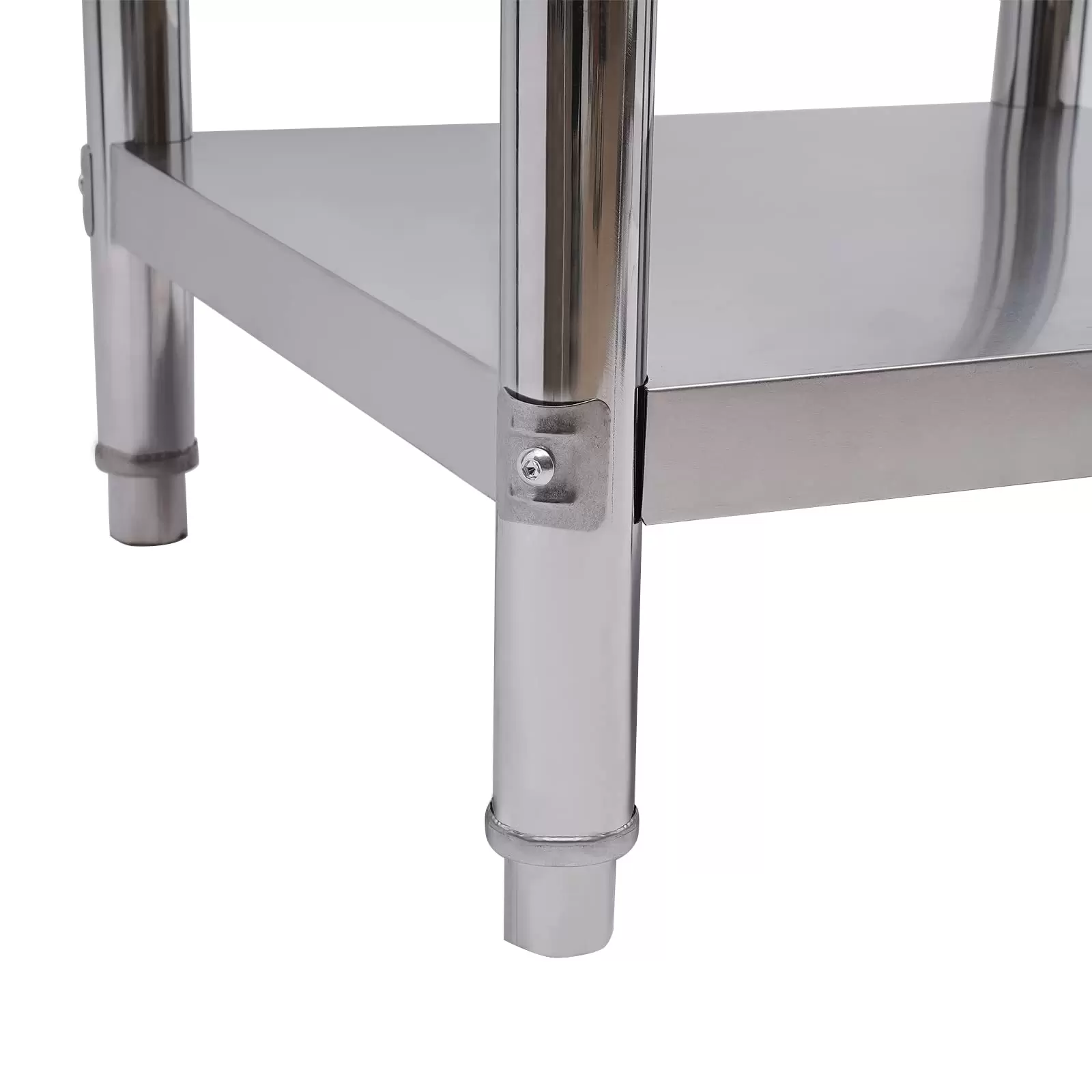 Stainless Steel Table - 400kg - 201 - Commercial Work Table for Kitchen, Bar, Restaurant