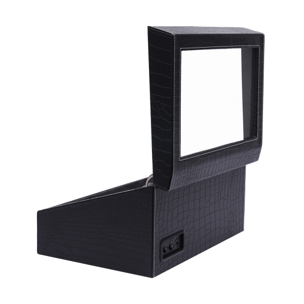 Box 4+6 Watches Automatic Watch Winder in PU for Watchmaking Collector Gift Display Case