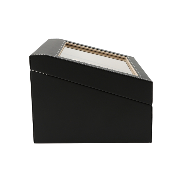 Vintage Watch Display Case Large Capacity Watch Box with Power Cord Suitable for Both Personal and Commercial Use 12*9*7 In Black Vintage Watch Display Case Large Capacity Watch Box with Power Cord Suitable for Both Personal and Commercial Use 12*9*7 In Black