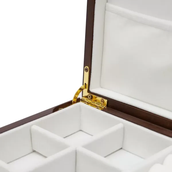 Jewelry Box for Women  Jewelry Organizer Box  Jewelry Boxes for Storing Earrings Rings Necklace Bracelet 3 Layers Organizer 2 Drawers Cabinet