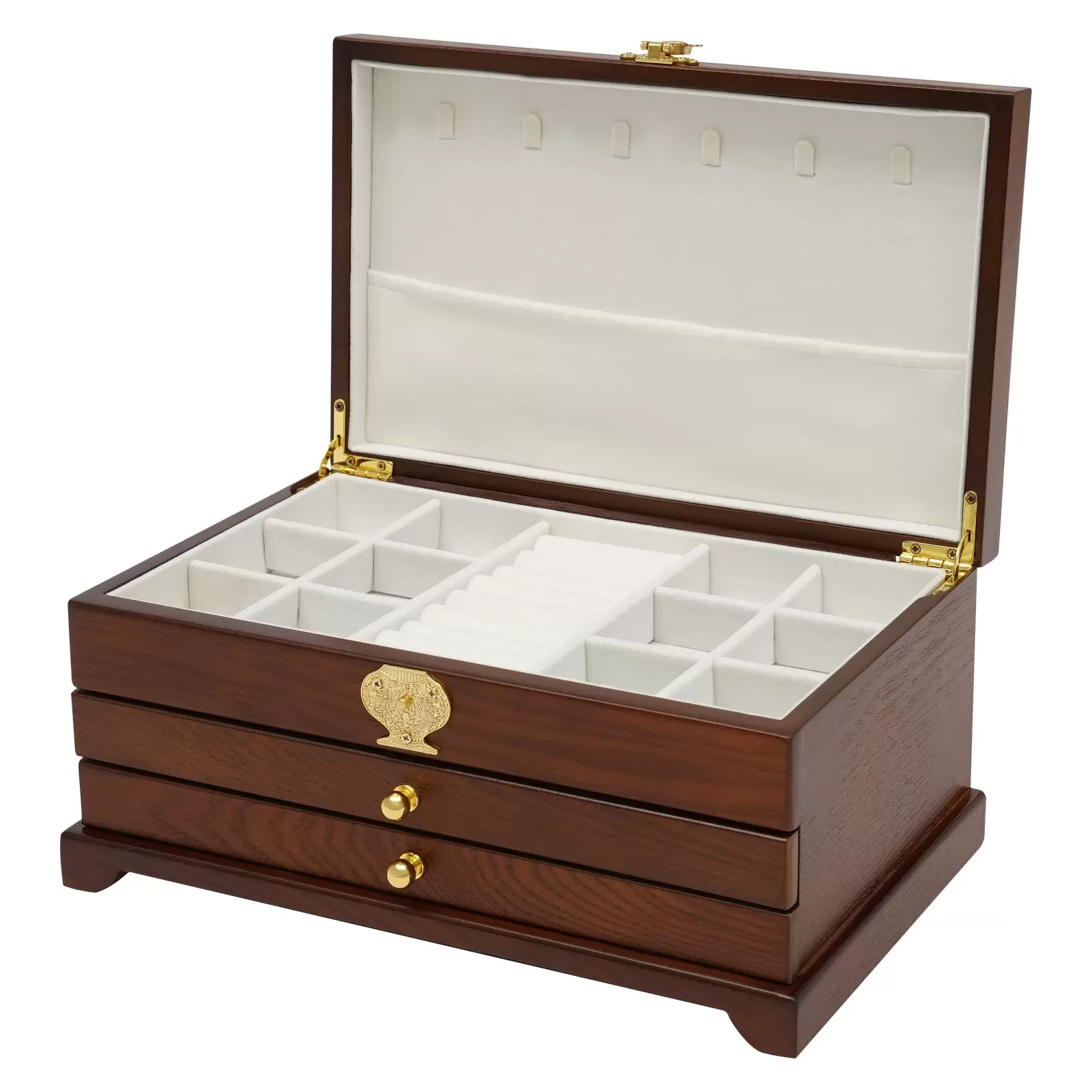 Jewelry Box for Women Jewelry Organizer Box Jewelry Boxes for Storing Earrings Rings Necklace Bracelet 3 Layers Organizer 2 Drawers Cabinet Jewelry Box for Women Jewelry Organizer Box Jewelry Boxes for Storing Earrings Rings Necklace Bracelet 3 Layers Organizer 2 Drawers Cabinet