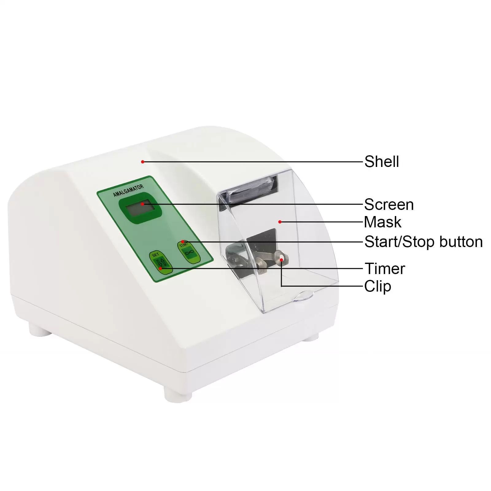 Dentaler HL-AH Amalgamator, High Low Speed Amalgam Mixer, G5/ G6