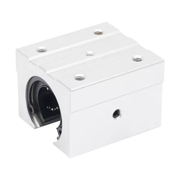 2pcs SBR25 Linear Guide 1000mm G6 Slide Rail High Precision with 4pcs SBR25UU Bearing Blocks for DIY 3D Printers 2pcs SBR25 Linear Guide 1000mm G6 Slide Rail High Precision with 4pcs SBR25UU Bearing Blocks for DIY 3D Printers