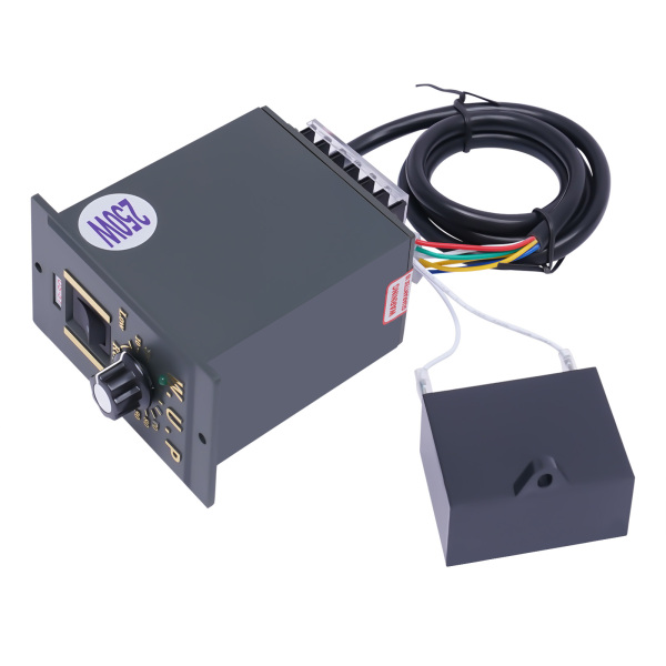 250W Electric Single-Phase Motor Reversible Motor with Variable Speed Adjustable Controller Governor Geared Motor 220V
