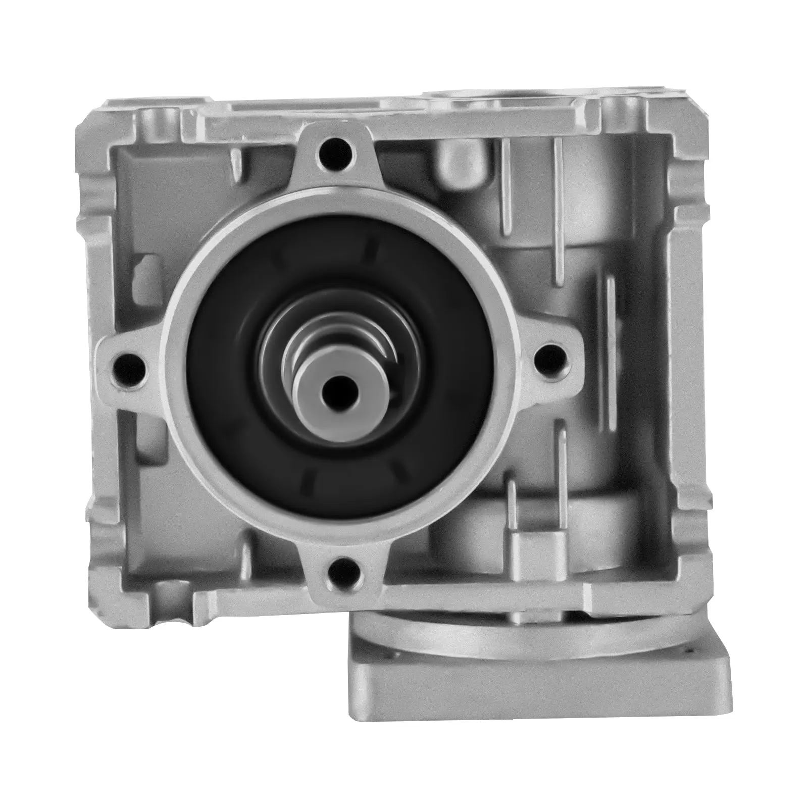 Worm Gear Gearbox NMRV-030 Speed Reducer Ratio 10 :1 for Stepper Motor Worm Gearbox NMRV030 Geared Speed Reducer
