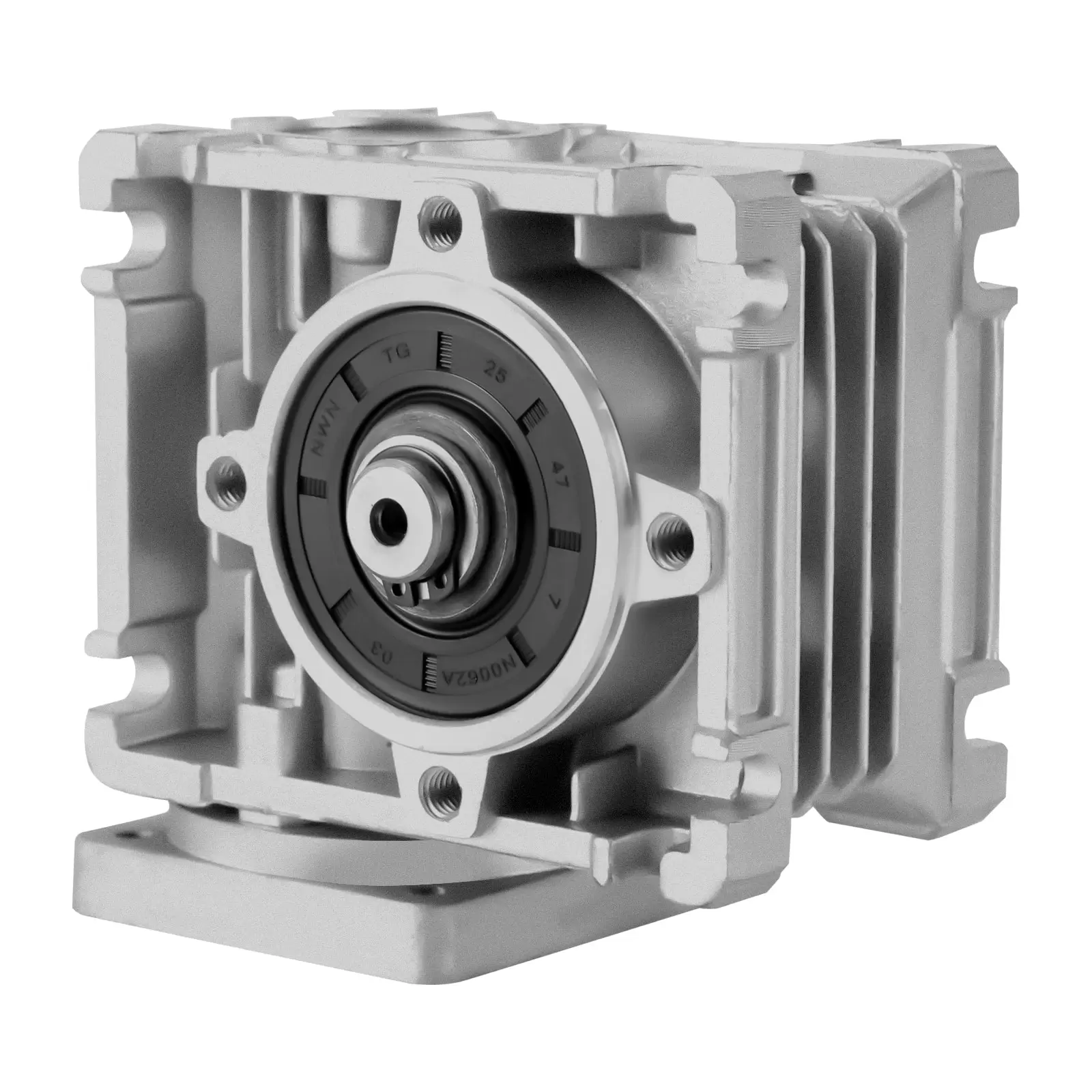Worm Gear Gearbox NMRV-030 Speed Reducer Ratio 10 :1 for Stepper Motor Worm Gearbox NMRV030 Geared Speed Reducer Worm Gear Gearbox NMRV-030 Speed Reducer Ratio 10 :1 for Stepper Motor Worm Gearbox NMRV030 Geared Speed Reducer