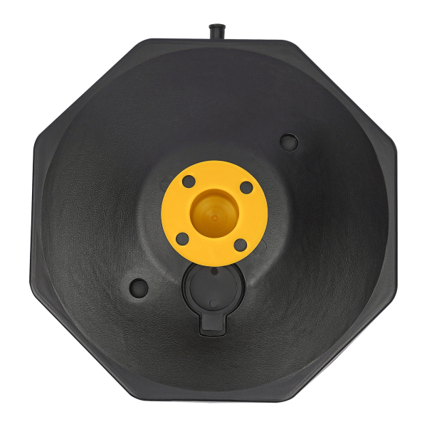 CNCEST 6-Pack Traffic Cones Adjustable Delineator Posts with Fillable Base