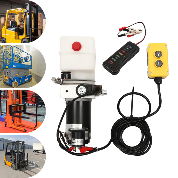 Hydraulic Pump for Dump Trailer Hydraulic Power Unit 12V Single Acting Dump Truck Hydraulic Pump Suitable for Dump Trailers Fixed Lifting Platforms Hydraulic Pump for Dump Trailer Hydraulic Power Unit 12V Single Acting Dump Truck Hydraulic Pump Suitable for Dump Trailers Fixed Lifting Platforms