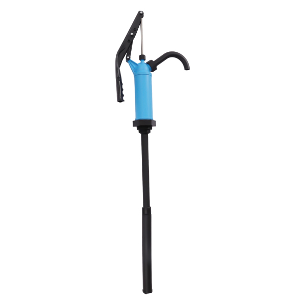 Plastic Lever Acting Drum Barrel Pump PP Manual Drum Barrel Pump Blue PP Spout Barrel Pump