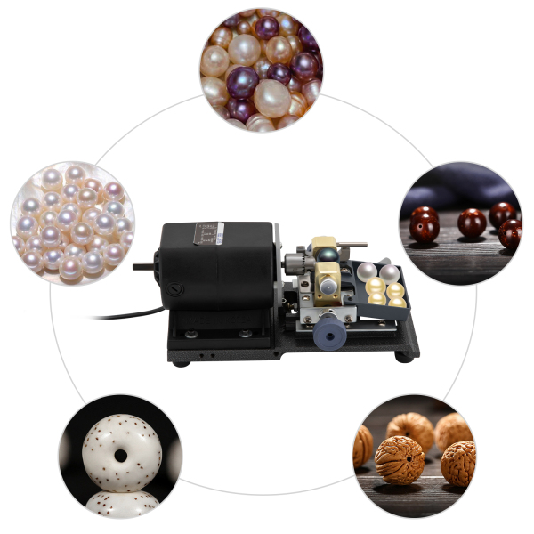 Pearl Jewelry Drilling Machine DIY Hole Machine Jewelry Parts Precise Drilling Drilling Tools Black Pearl Drilling Machine