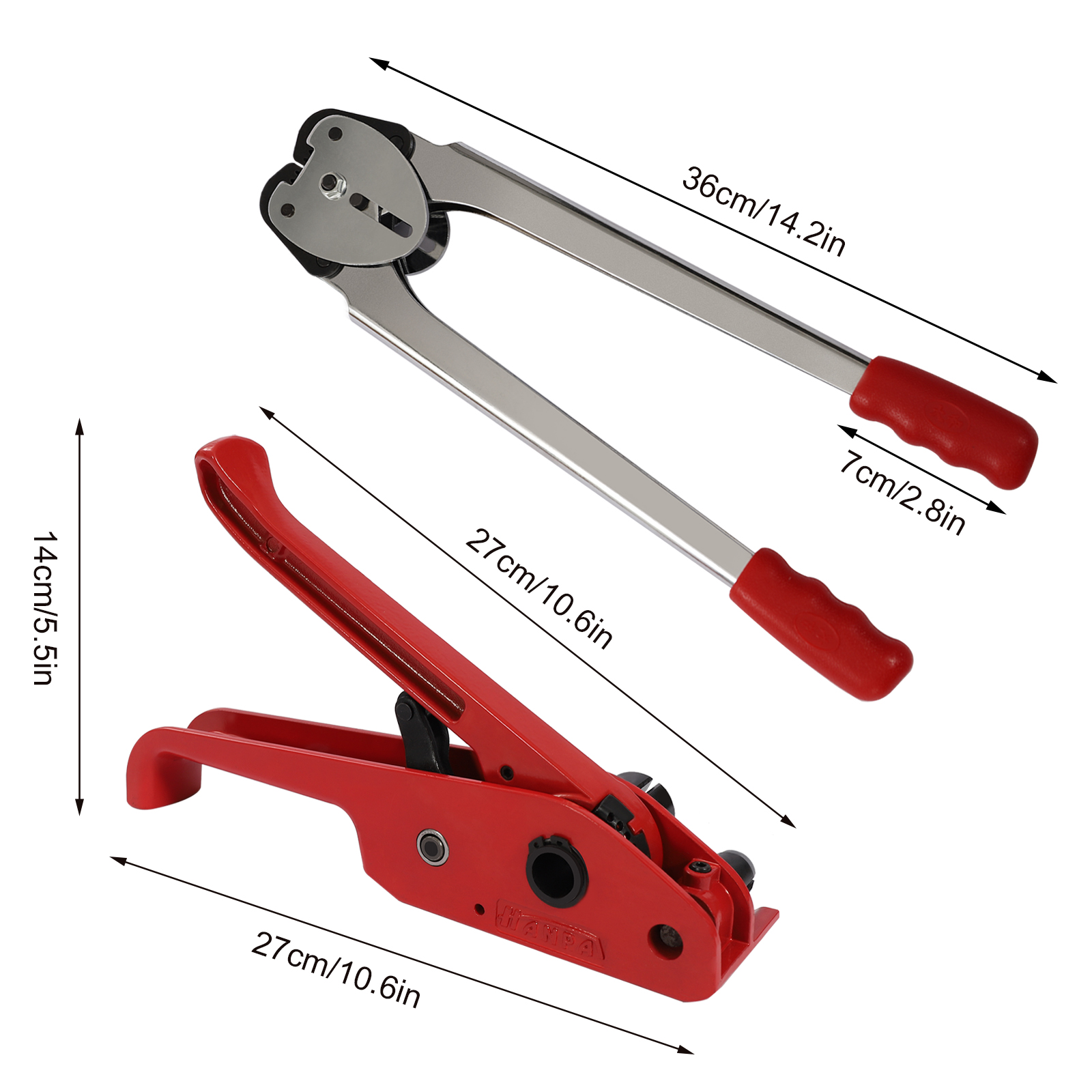 Manual Strapping Kit Including Seal Tensioner Strapping Clips for Tensioner PP Packaging Strapping Packing Machine Kit For Warehouse Packages Manual Strapping Kit Including Seal Tensioner Strapping Clips for Tensioner PP Packaging Strapping Packing Machine Kit For Warehouse Packages