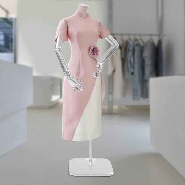 pink dress form mannequin Dress Form