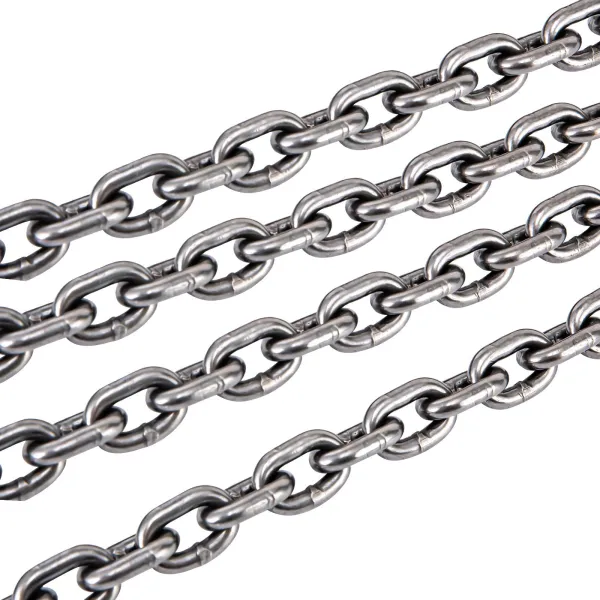 5FT Chain Sling 5/16 Inch *5FT Lift Chain Chain Hoist Lifts with 4 Leg Grab Hooks Used in Mining, Machinery