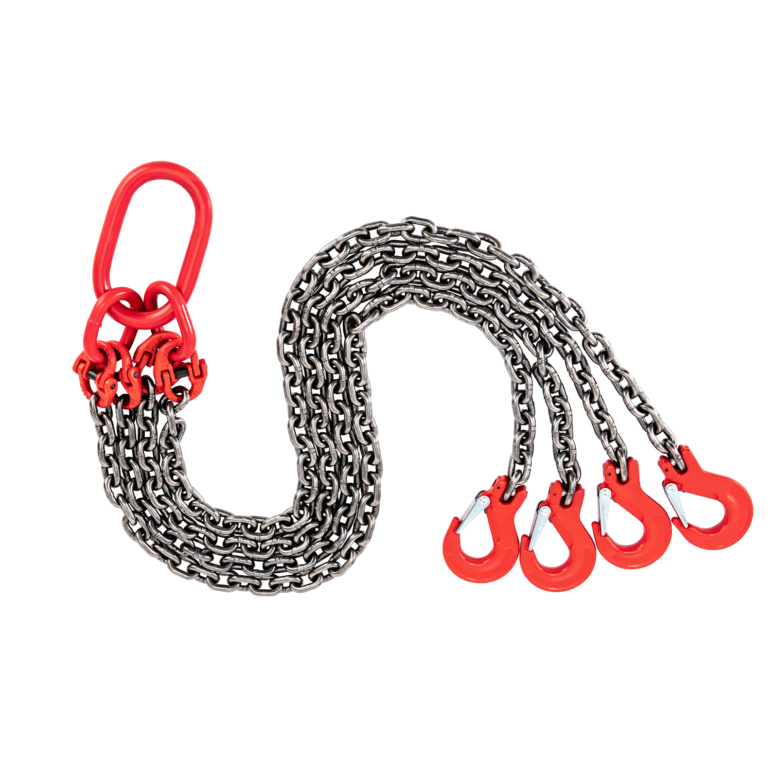 5FT Chain Sling 5/16 Inch *5FT Lift Chain Chain Hoist Lifts with 4 Leg Grab Hooks Used in Mining, Machinery 5FT Chain Sling 5/16 Inch *5FT Lift Chain Chain Hoist Lifts with 4 Leg Grab Hooks Used in Mining, Machinery