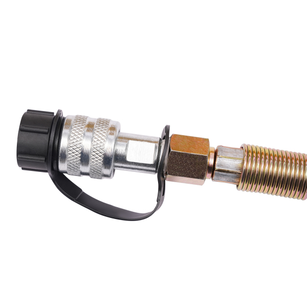 Manual Hydraulic Hand Pump Hydraulic Hand Pump Manual Hydraulic Pump with Pressure Gauge Long Non-slip Handle High-pressure Oil Pipe Large Oil Storage