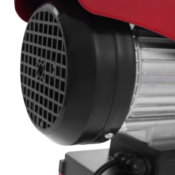 400kg 12m Wire Rope Electric Hoist, Electric Hoist with Wireless Control, Electric Hoist with Two Slings - Red