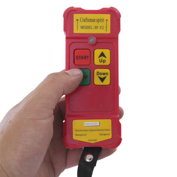 800kg 12m Wire Rope Electric Hoist with Wireless Remote Control, Wireless Control Electric Hoist, Double Sling Electric Hoist 800kg 12m Wire Rope Electric Hoist with Wireless Remote Control, Wireless Control Electric Hoist, Double Sling Electric Hoist