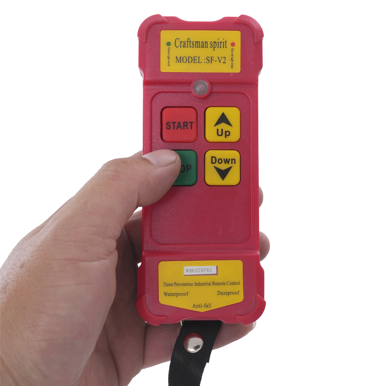 1000kg 12m Wire Rope Electric Hoist with Wireless Remote Control, Wireless Control Electric Hoist, Double Sling Electric Hoist 1000kg 12m Wire Rope Electric Hoist with Wireless Remote Control, Wireless Control Electric Hoist, Double Sling Electric Hoist
