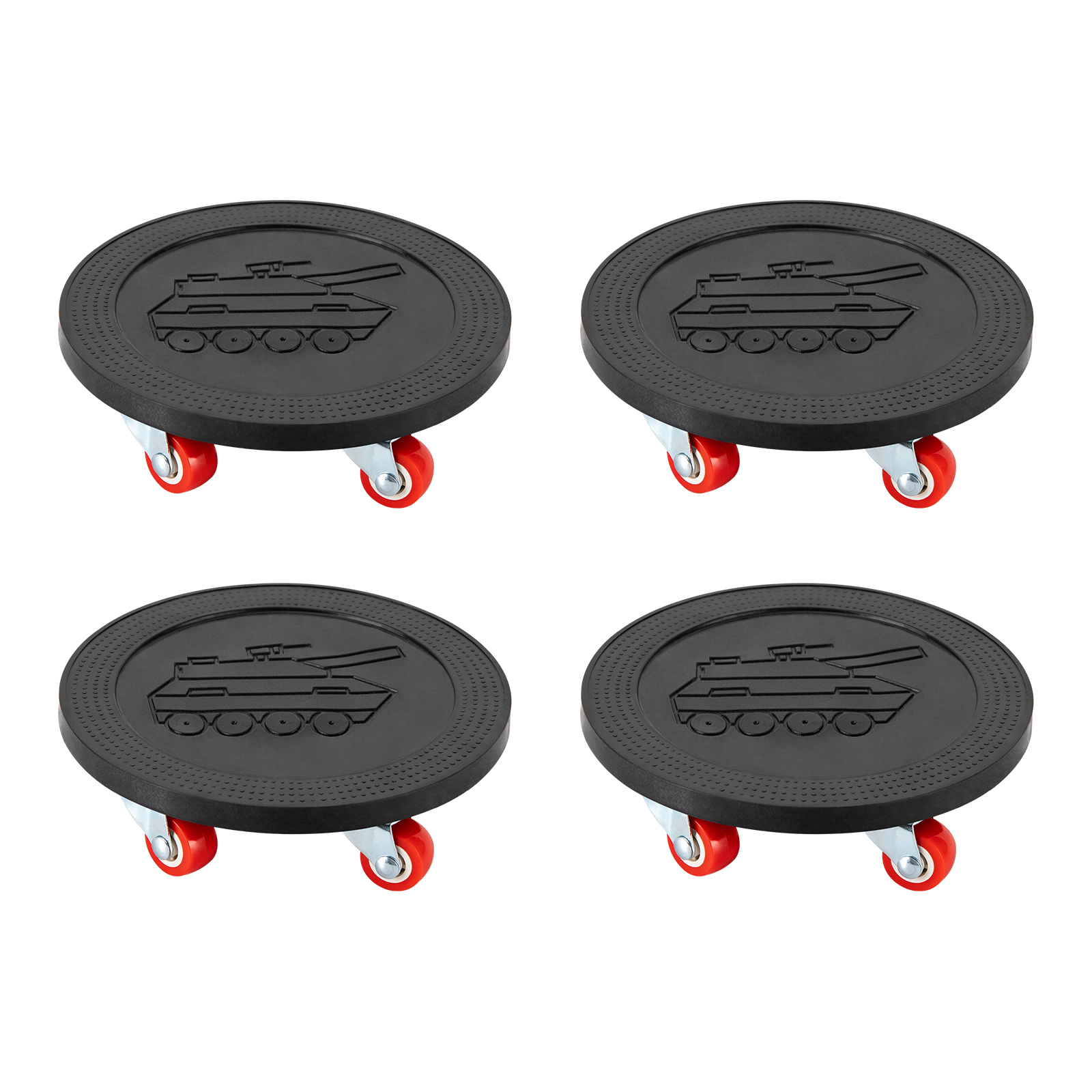 Furniture transport castor set, 4 furniture castors + 1 load lifter, furniture castors 360° swivel castors Furniture transport castor set, 4 furniture castors + 1 load lifter, furniture castors 360° swivel castors