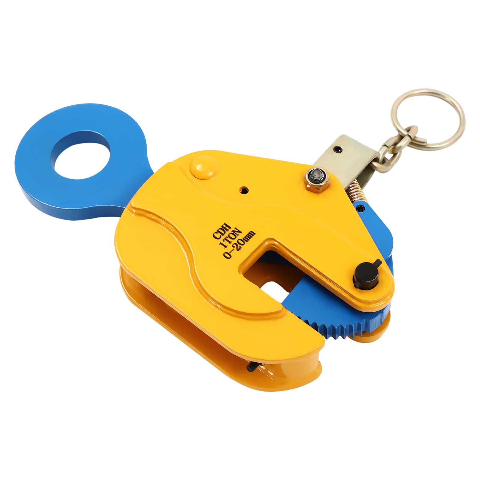 Vertical Plate Lifting Clamp, Sheet Metal Lifting Clamp, Heavy Duty Plate Clamp, Load Capacity 1T/ 2204.62 lbs Vertical Plate Lifting Clamp, Sheet Metal Lifting Clamp, Heavy Duty Plate Clamp, Load Capacity 1T/ 2204.62 lbs