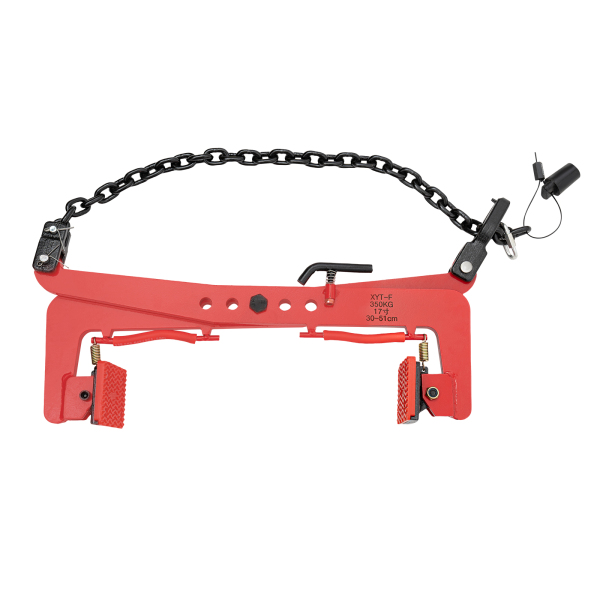 Lifting Clamps Lifting Pliers Vertical Steel Plate Clamp of Glass Slabs/Metal Sheet/Granite Island Roadside Stone Clamp Curb Red