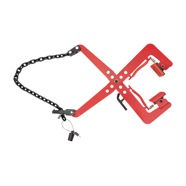 Lifting Clamps Lifting Pliers Vertical Steel Plate Clamp of Glass Slabs/Metal Sheet/Granite Island Roadside Stone Clamp Curb Red